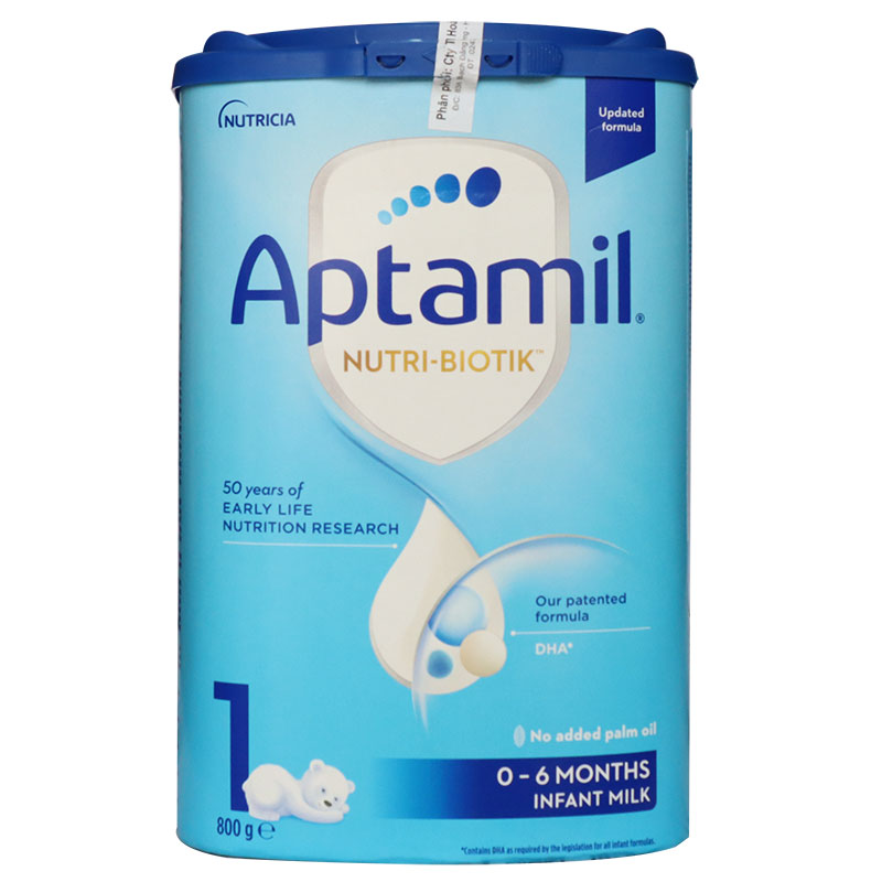 Sữa Aptamil Đức Số 1 800G (0-6 Tháng) Nhập Khẩu 100% Từ Đức - Giá Rẻ