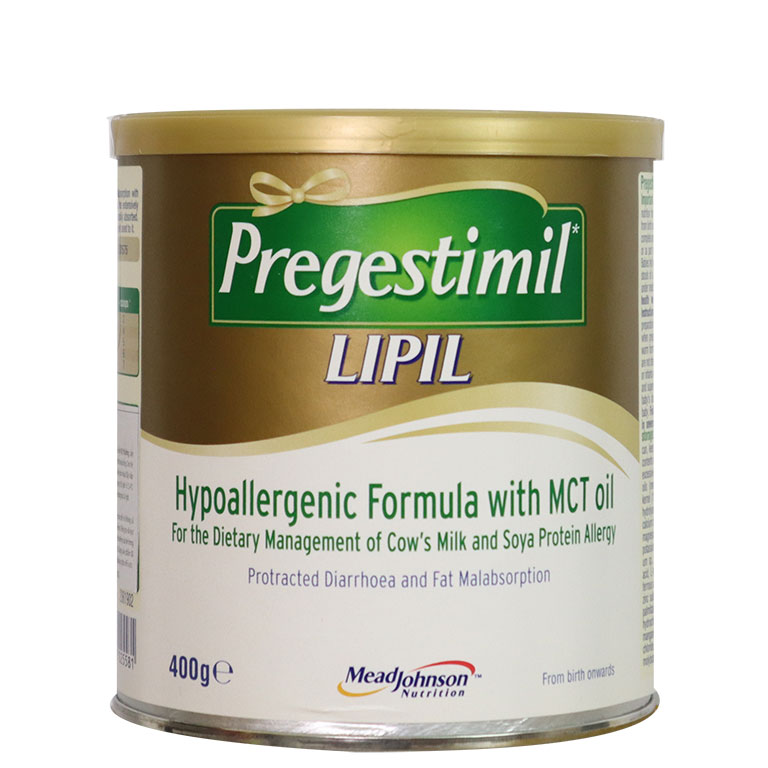 Sữa Pregestimil Lipil 400G (0-12 Tháng) - Cho Trẻ Dị Ứng Đạm Sữa Bò