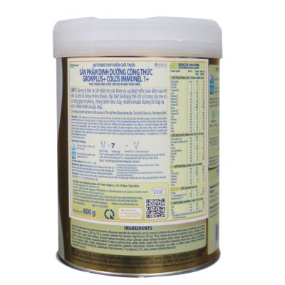 Sữa GrowPlus Colos Immunel 1+ 800G (1-2 tuổi)