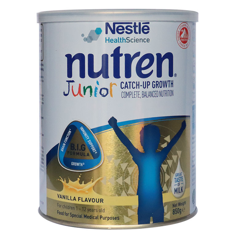 cách pha sữa nutren junior