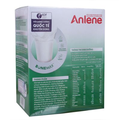 Sữa Anlene 1.2Kg hộp giấy tiết kiệm 160K (trên 30 tuổi)