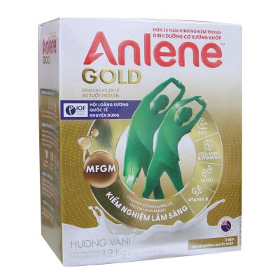Sữa Anlene Gold hộp giấy 1.2kg