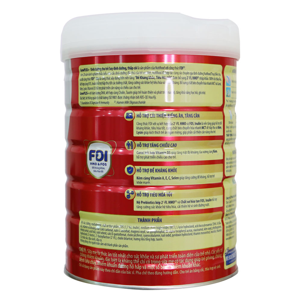 Sữa Grow Plus 1+ Nutifood