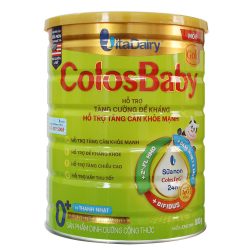 Sữa Colosbaby Gold 0 vị thanh nhạt
