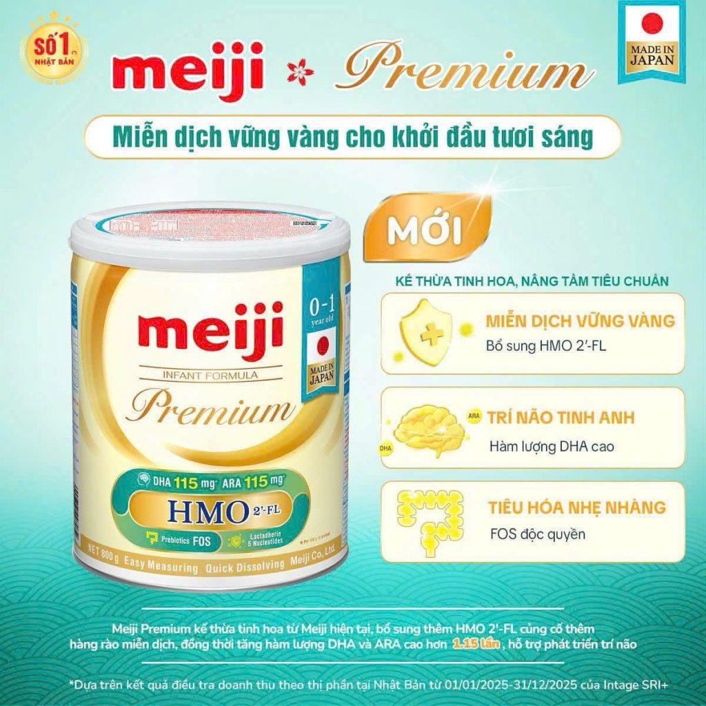 Sữa Meiji Prmium 0-1