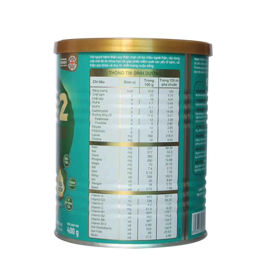 Sữa Nepro 2 Gold cho người chạy thận