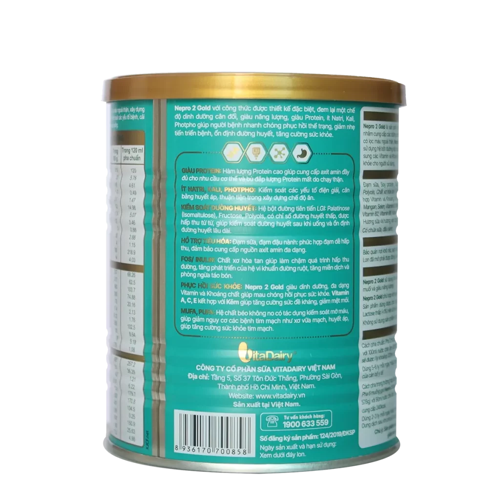 Sữa Nepro 2 Gold cho người chạy thận