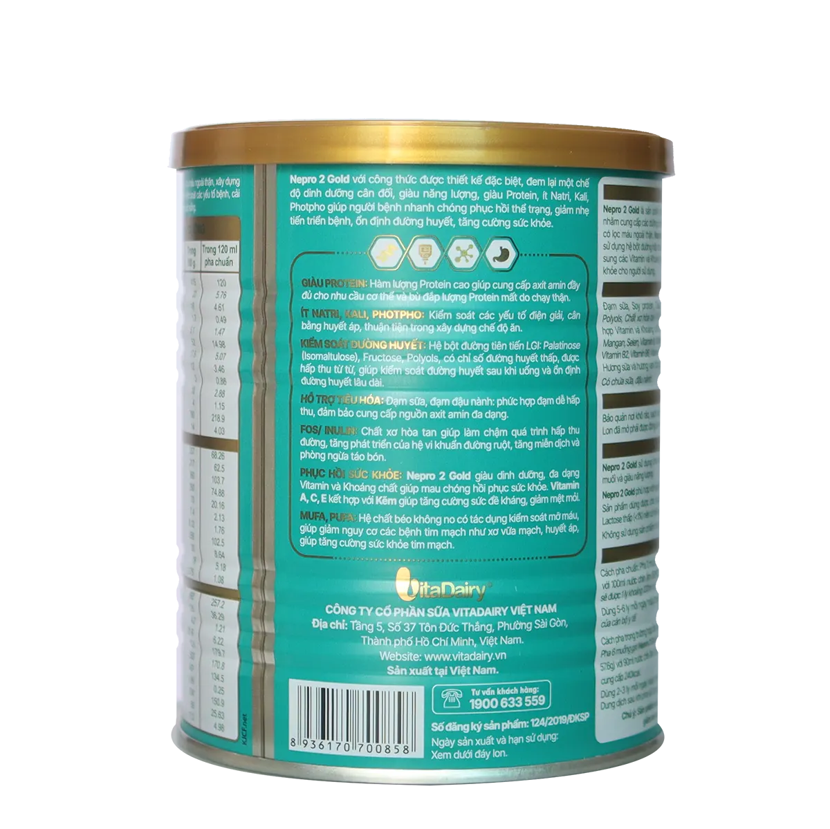 Sữa Nepro 2 Gold 400g (Người bệnh suy thận có lọc máu ngoài thận)