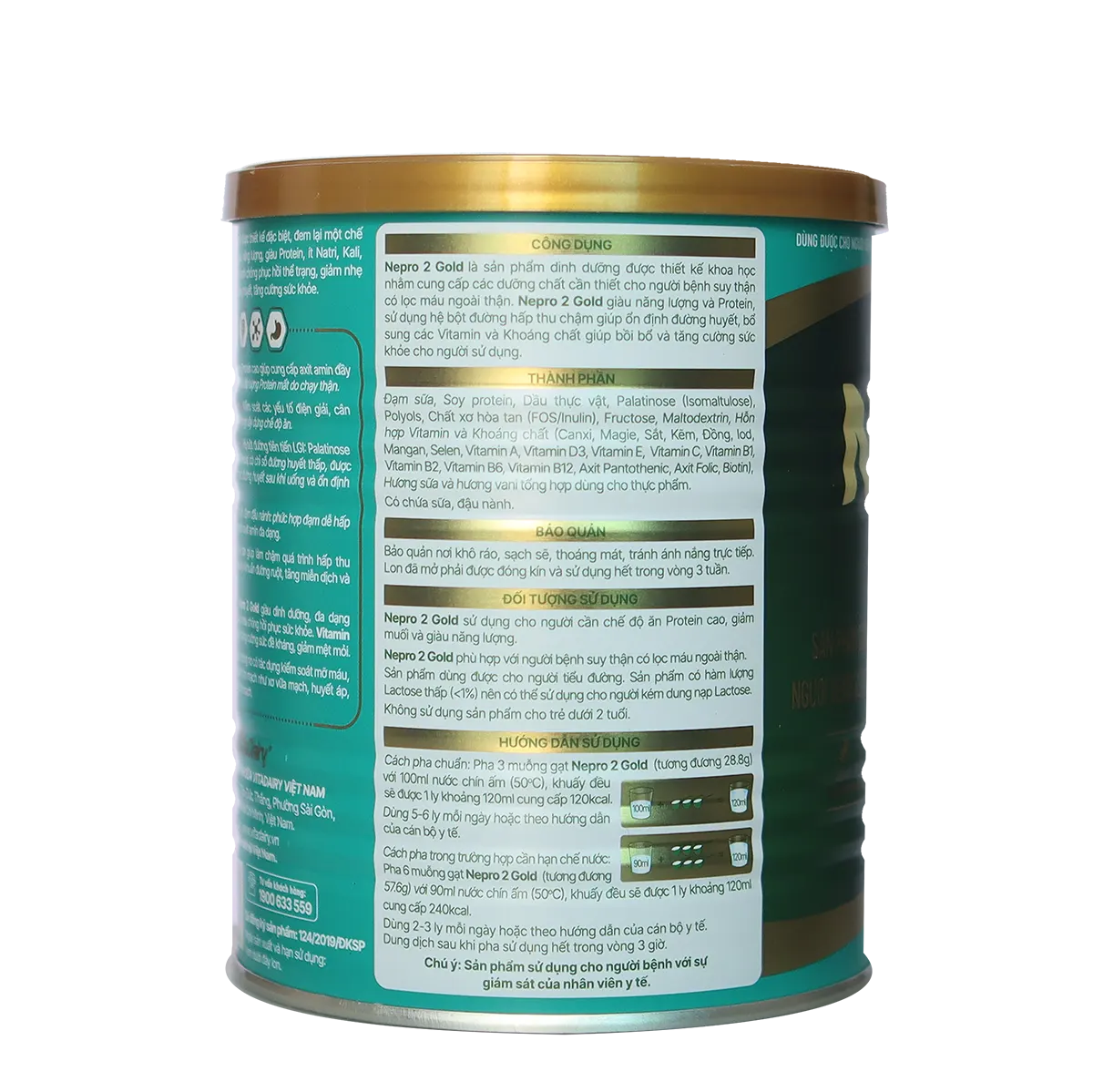 Sữa Nepro 2 Gold cho người chạy thận